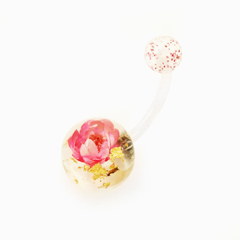 Flower Belly Button Rings