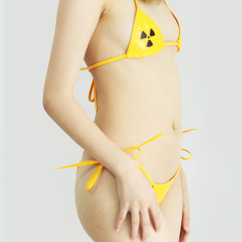 yellow cosplay lingerie