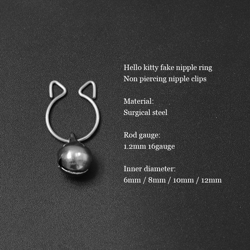 non piercing nipple ring