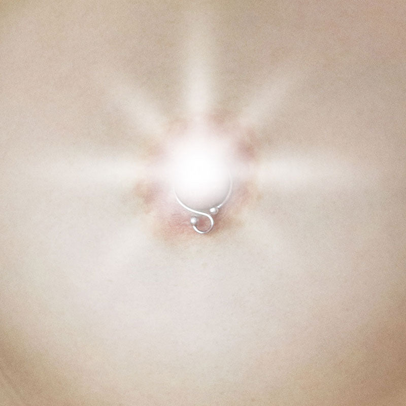no pierced nipple ring
