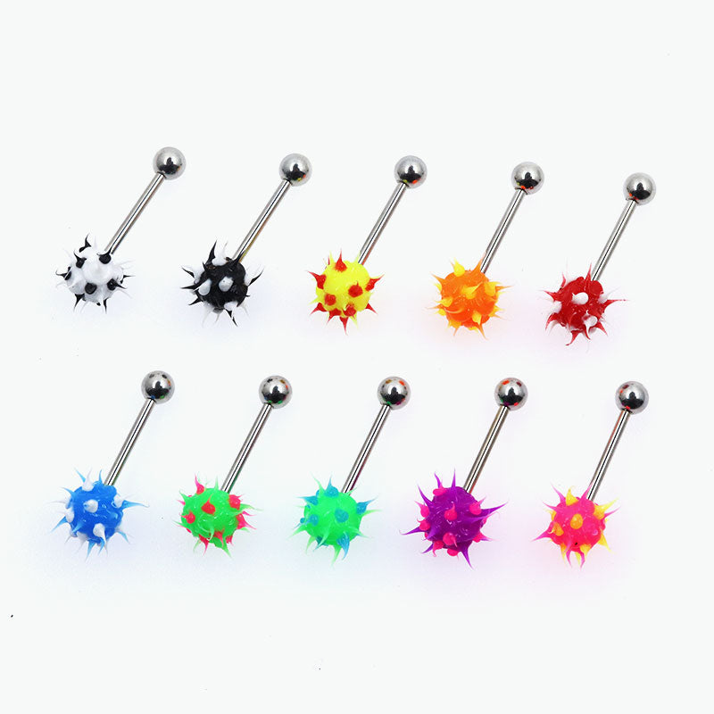 Venom tongue bars - 14G 16mm (10pcs)