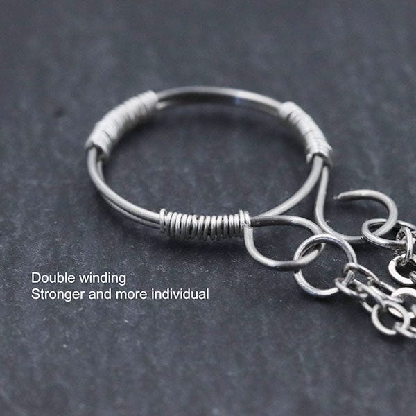 nipple chains hoop