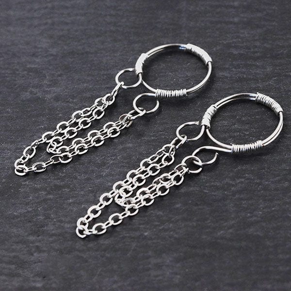 nipple hoop with chains