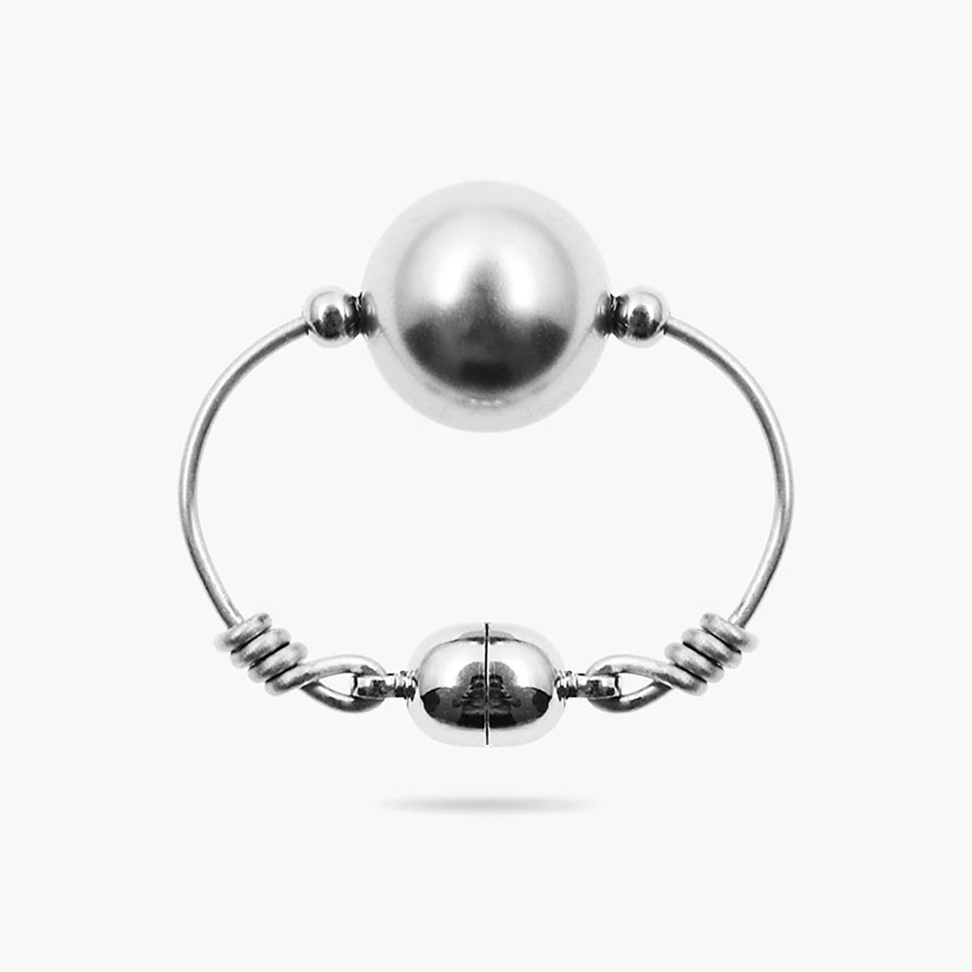 Pearl Magnet Clit Ring – Non Piercing Hood Jewelry