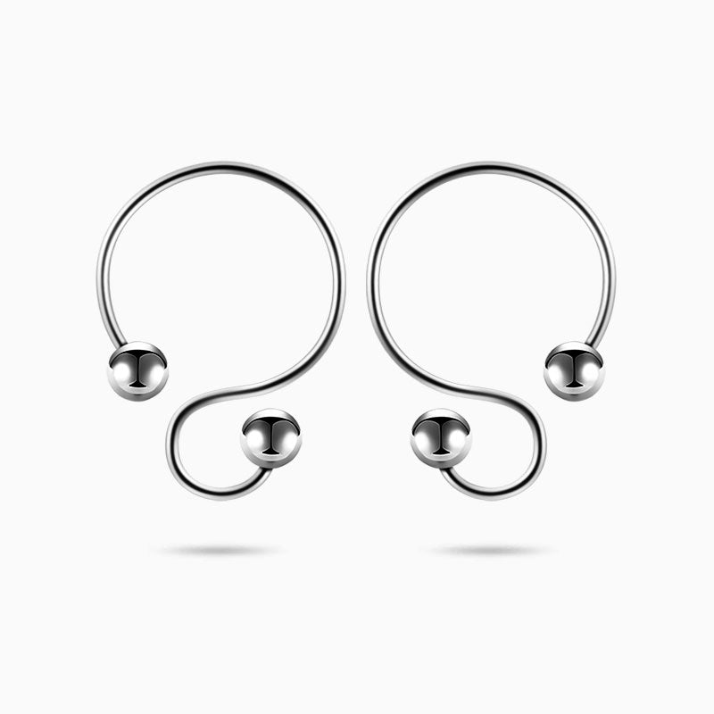 Fake Nipple Ring Hoops (Pair)
