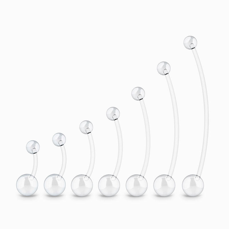 Post Pregnancy Belly Button Ring - 14G 10-38mm