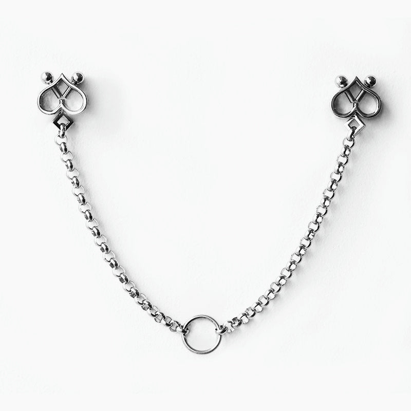 Chained Nipple Clamps