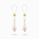 Pearl Nipple Rings
