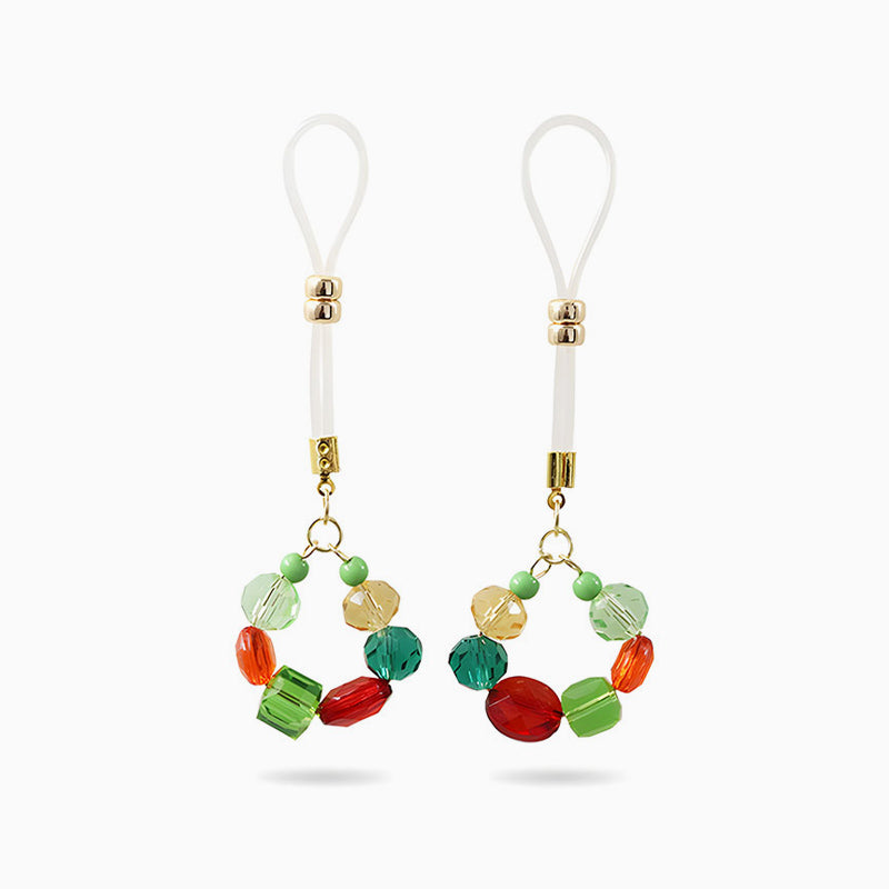 Clip On Nipple Jewelry (A Pair)