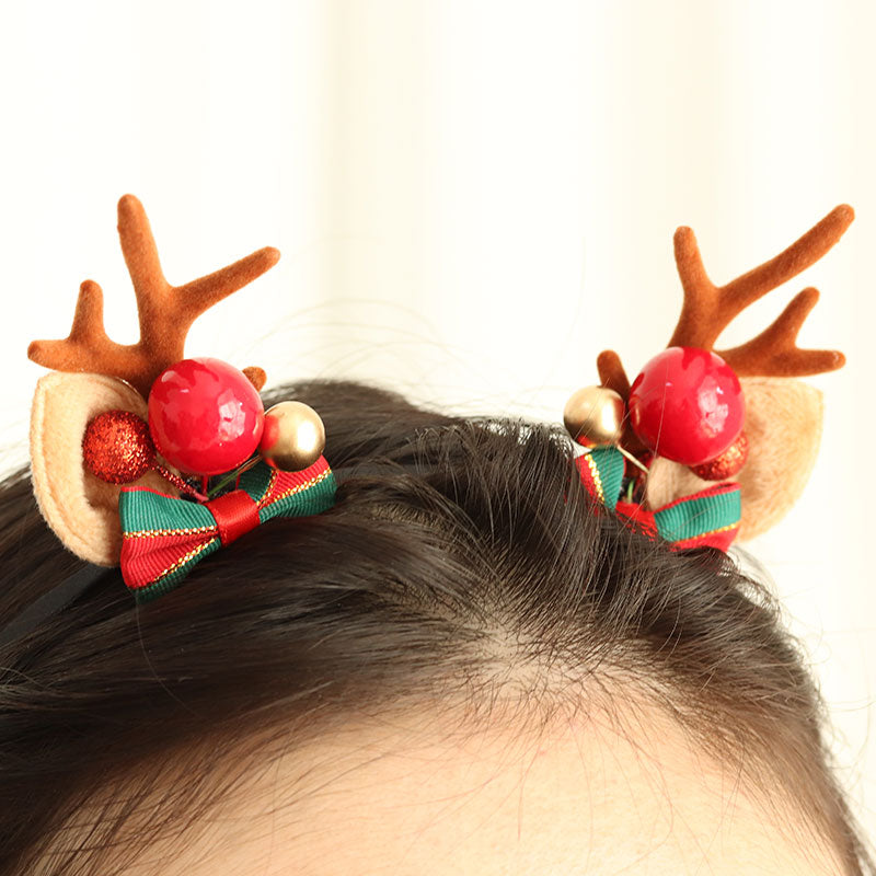 Christmas hair ties