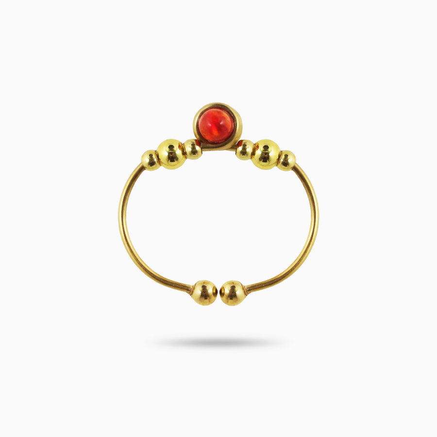 Opal Clit Clip Ring