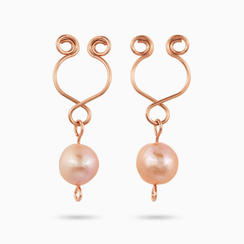 Pearl Nipple Rings Hoop