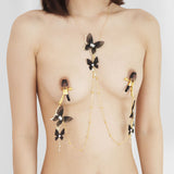 necklace with nipple chains