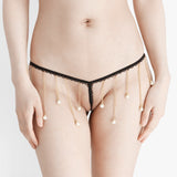 black Curtain thong