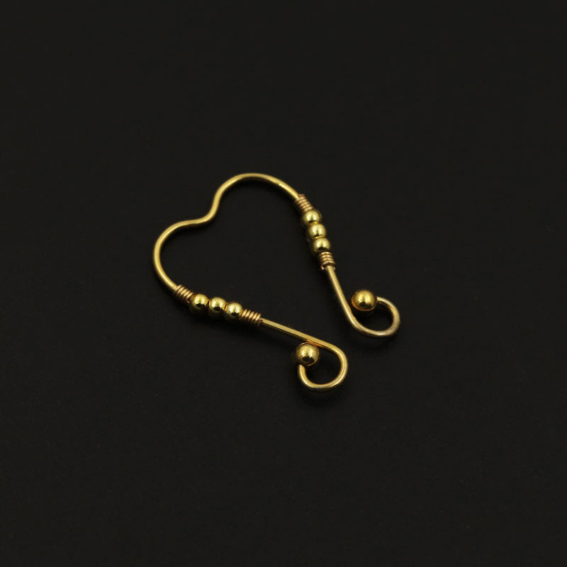 clit hood ring gold