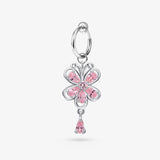 pink fake belly button ring