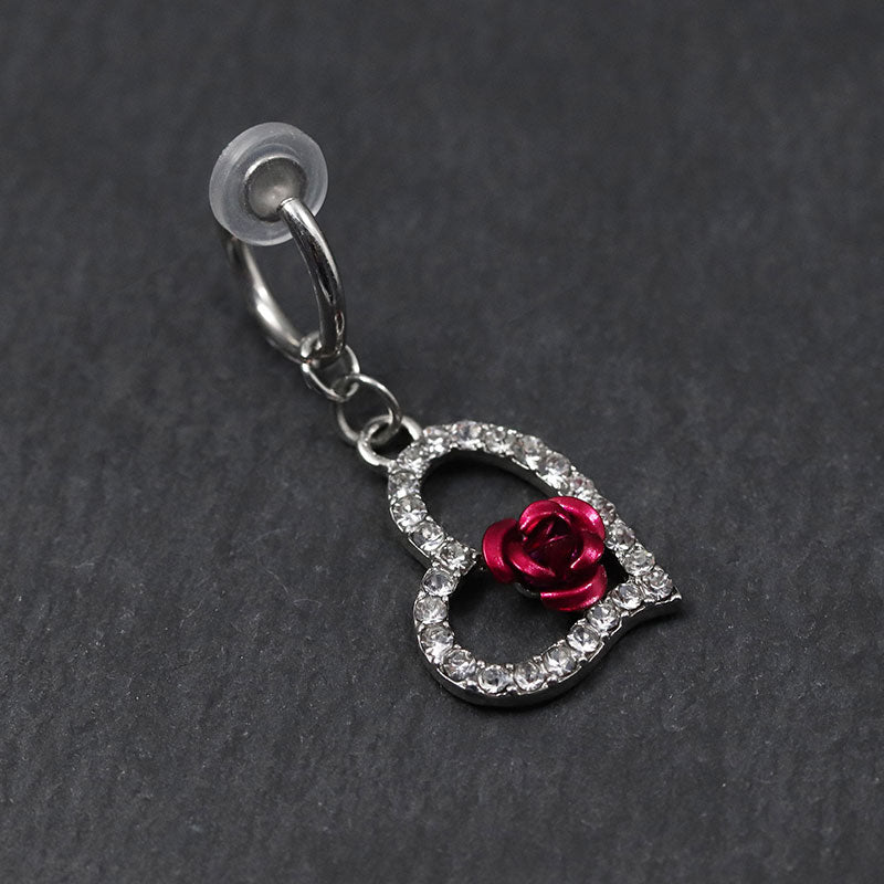 flower navel jewelry