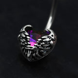 swaroski crystal belly jewelry