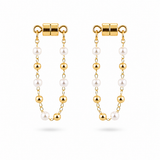 Magnetic Nipple Clips – Non Piercing with Pearl Chain