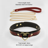 snakeskin collar leash