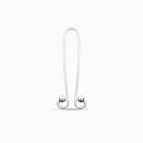 bright silver genital jewelry
