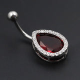 ruby belly button piercing