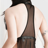 Black chain sexy lingerie