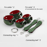 Leather Cuffs Set
