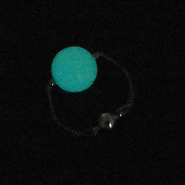 glow in dark hood ring