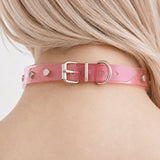transparent PVC collar