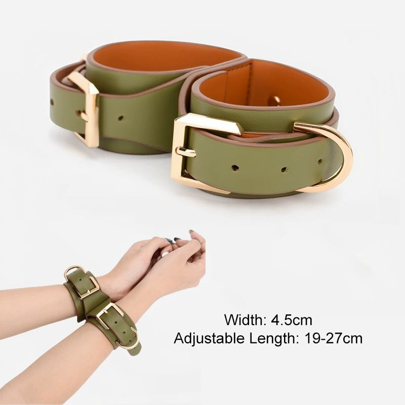 green handcuffs