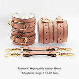 Pink Wrist Ankle cuff set
