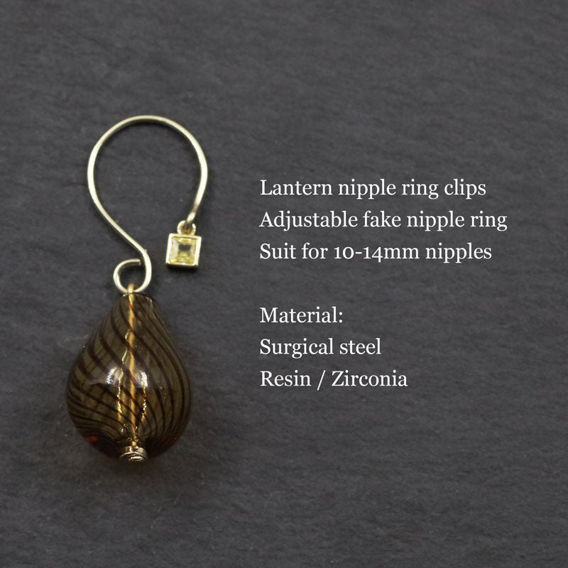 adjustable nipple ring