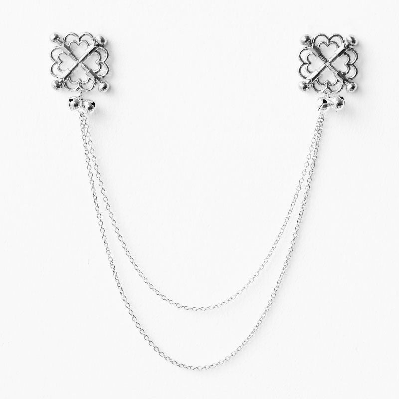 nipple ring chain Non Piercing PiercingArt