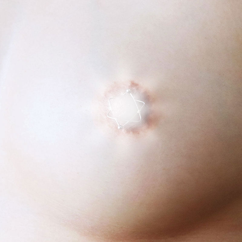 hexagon shaped nipple jewelry