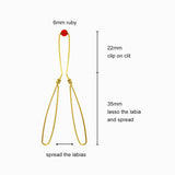 gold pussy spreader