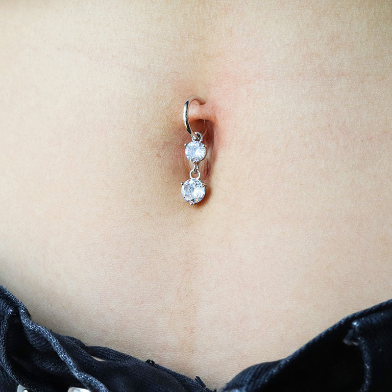 cz navel jewelry