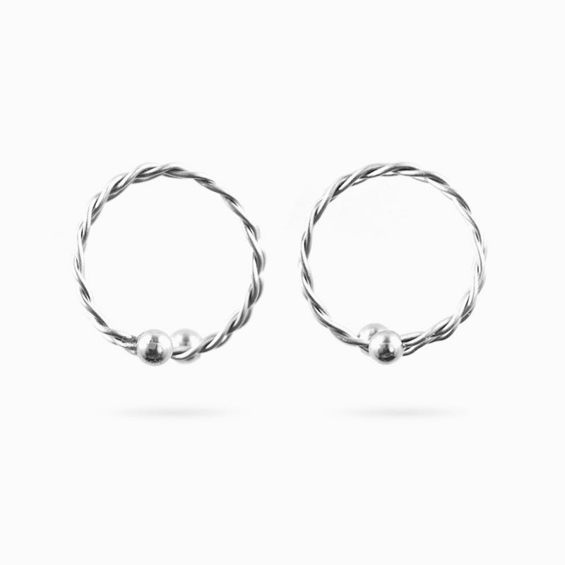 Spiral Nipple Ring (A Pair)