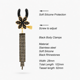 Black Nipple Clips
