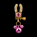 Pink Crystal Clit  Clamp
