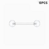 Clear Barbell Piercing