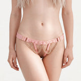 pink panty harness