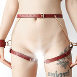 Red Leather harness