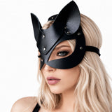 leather face mask