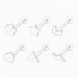 clear Plastic Earring 