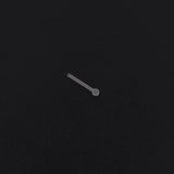 PiercingArt 穿刺饰品 Clear Nose Piercing Retainer - 20G