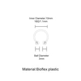 plastic piercing rings