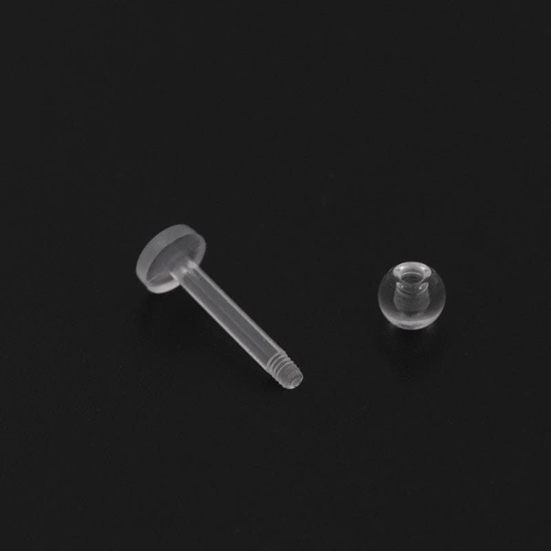 PiercingArt 穿刺饰品 Clear Vertical Labret Jewelry - 8mm