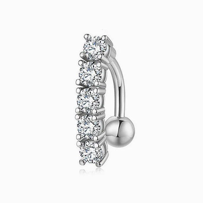 Umgekehrtes Bauchnabelpiercing - 14G