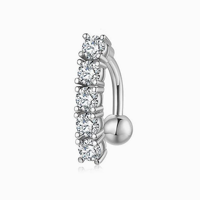 Reverse Belly Button Ring - 14G
